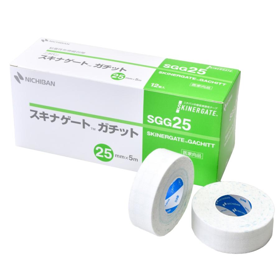 NICHIBAN スキナゲート ガチット SGG25 25mm×5m×12巻 ニチバン 12巻 