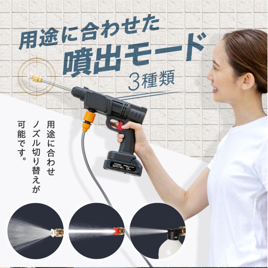 マジカルウォッシュ 専用予備バッテリーセット 高圧洗浄機 ハンディ