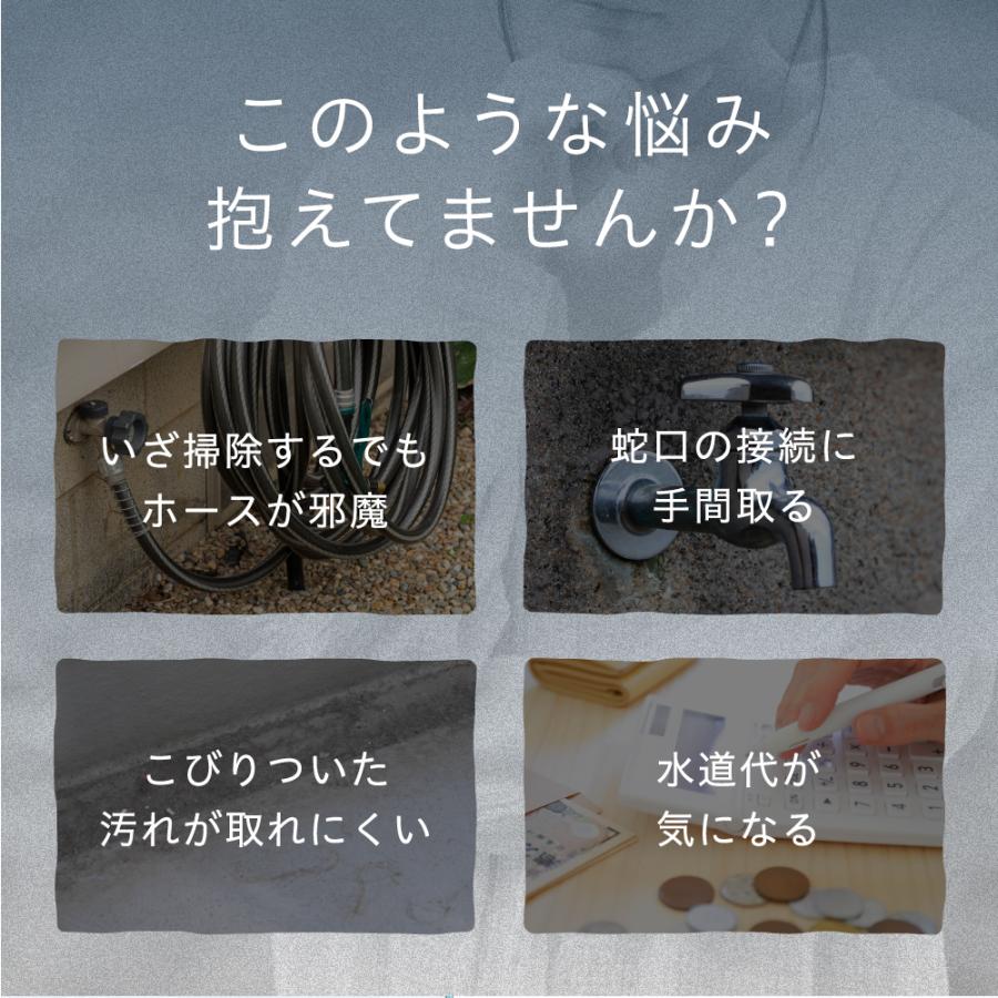 マジカルウォッシュ 専用予備バッテリーセット 高圧洗浄機 ハンディ