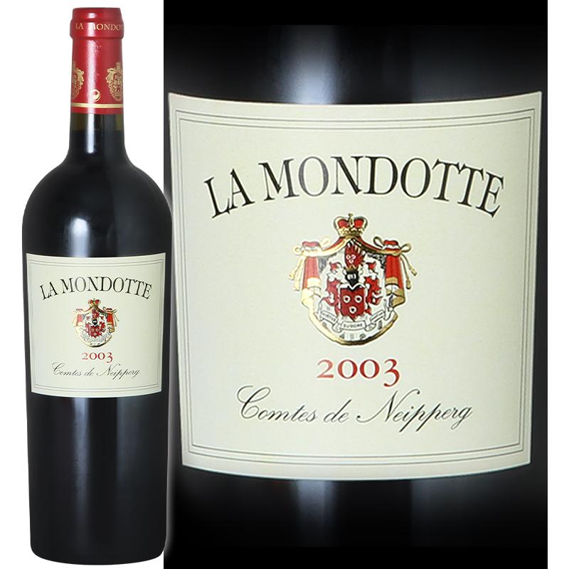 赤ワイン Ch La Mondotte シャトー ラ モンドット 2003 750ml 正規輸入 