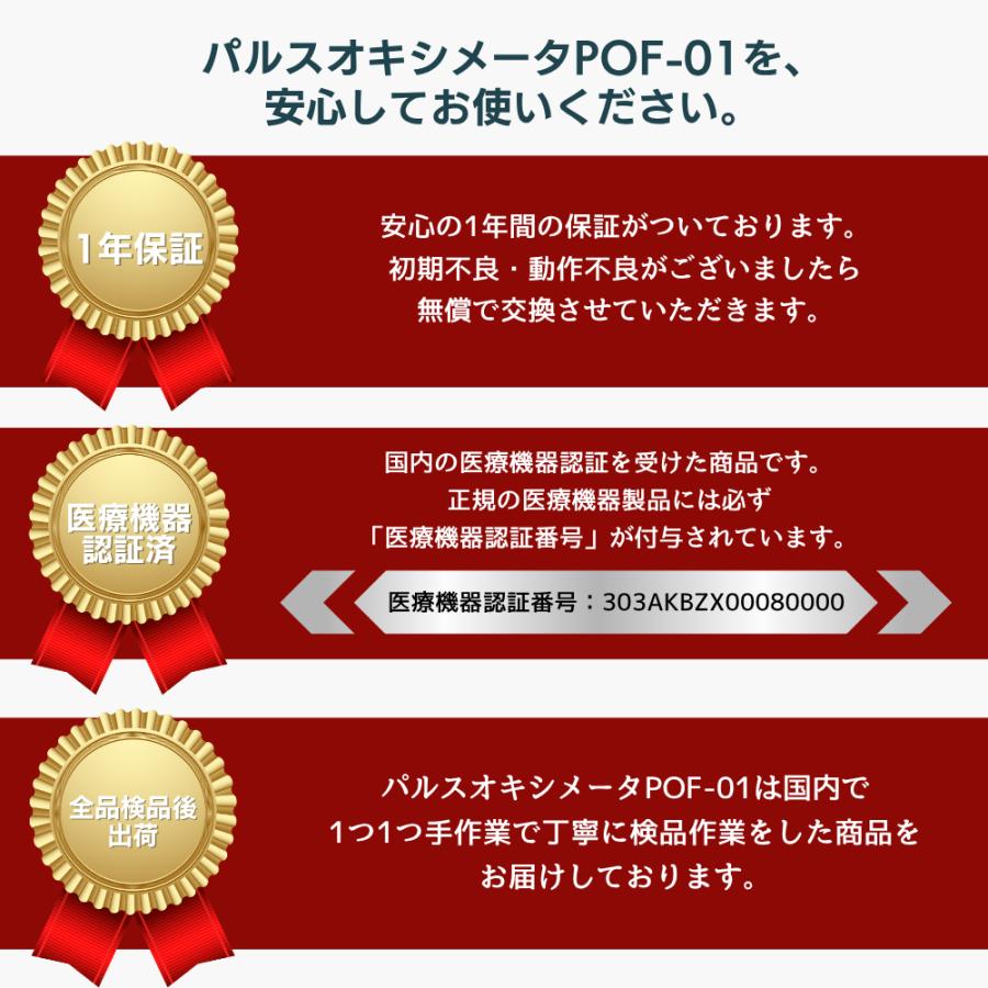 【平日・土曜12時まで当日出荷！】【PI値付きパルスオキシメータ】当日出荷 パルス PI値付き 指定管理医療機器認証 国内検査済み 酸素濃度計 spo2 心拍計 脈拍 | 富士メディカルサービス | 05