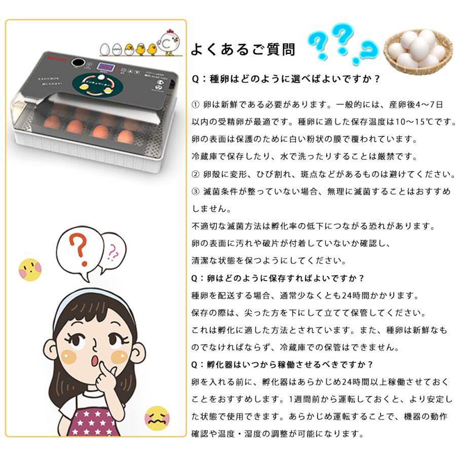 自動孵卵器 インキュベーター 恒温器 鳥類専用ふ卵器 孵化器 自動転卵