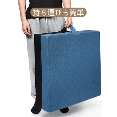 トランポリン クッション【65x65cm】大型 高反発 室内用 子供用 大人用