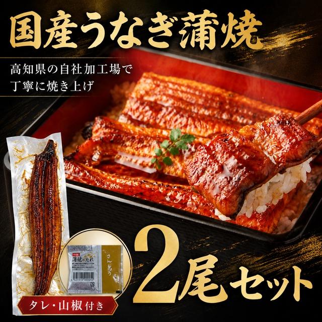 化粧箱入り 国産鰻 蒲焼 うな平 120g×2尾セット 国産うなぎ ウナギ