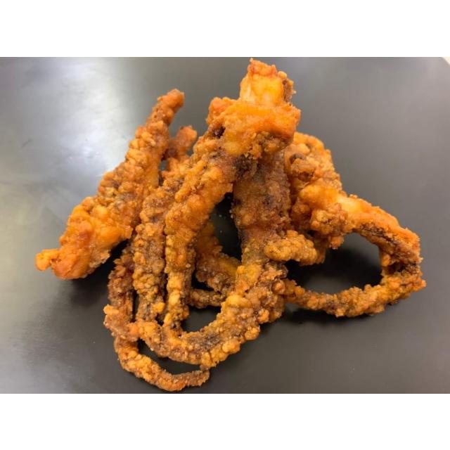 アカイカゲソ唐揚げ 1kg 冷凍 業務用 げそ 下足 いか おつまみ おかず 揚げ物|fuji-s|02