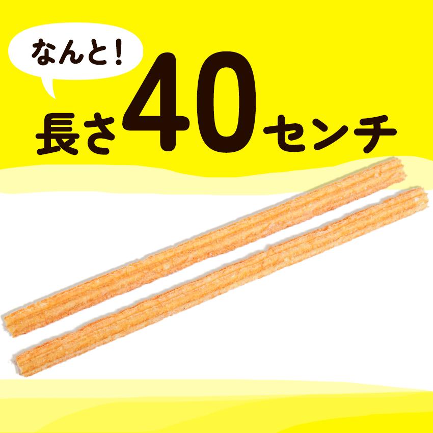 日清製粉ウェルナ ロング チュロス チョコ味 40センチ 100本 揚げない