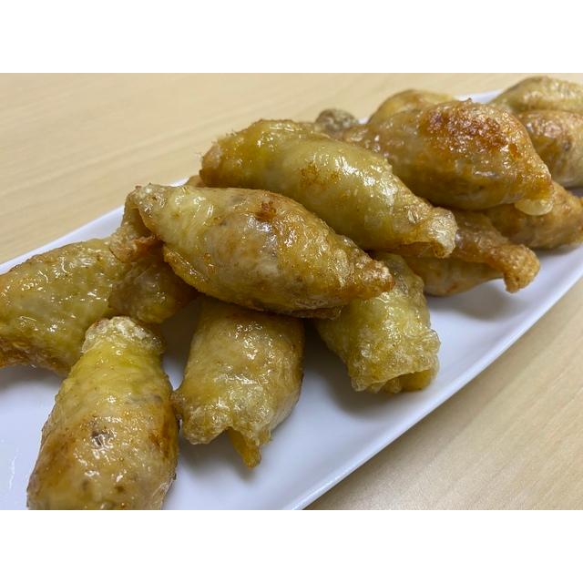 鶏皮餃子 1kg(25g×40個入) 業務用 冷凍 とり トリ ぎょうざ かわ お酒 おつまみ おさけ アルコール 居酒屋 安 ...
