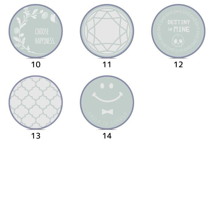 アクリルコースター シリコンカバー付き レーザー彫刻 アクリル