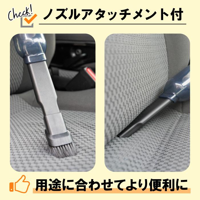 ハンディクリーナー コードレス コンパクト 充電式 掃除機 紙パック