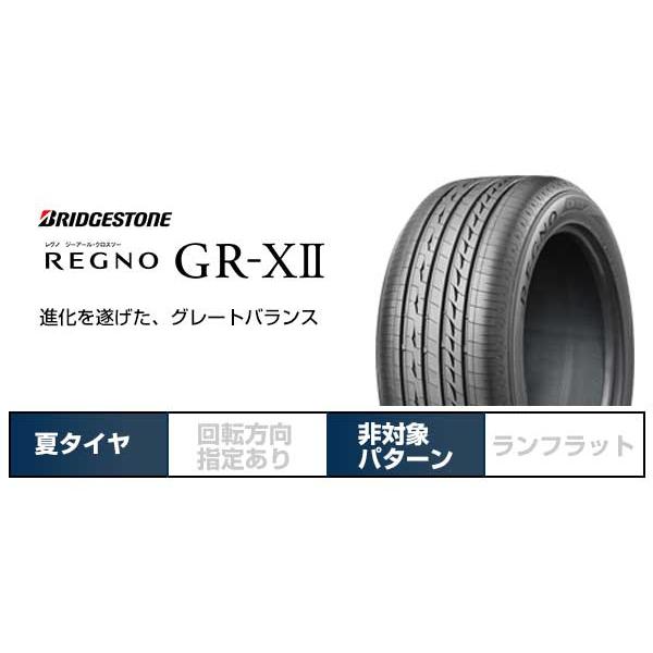 4本セット　BRIDGESTONE　ブリヂストン　XL　レグノ　45R17　GR-XII　91W　215　タイヤ単品