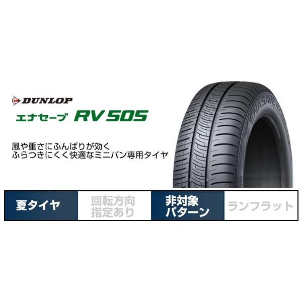 DUNLOP エナセーブ RV505 195/65 R15 4本セット DUNLOP 4本セット 195/65R15 91H タイヤ サマータイヤ