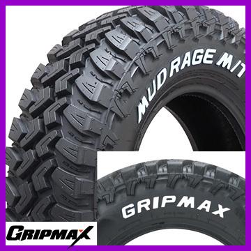 GRIPMAX グリップマックス マッドレイジM/T RWL ホワイトレター(限定) 6.50R16 110/105Q タイヤ単品1本価格｜fuji-tire