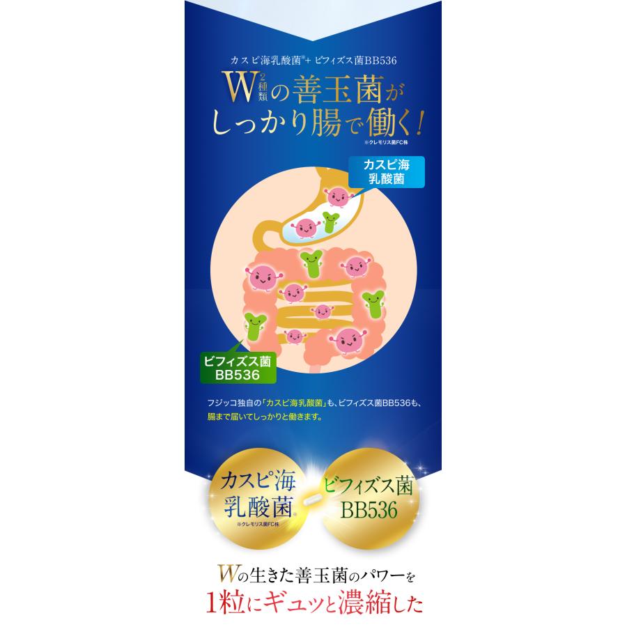 公式】フジッコ 善玉菌のチカラEX 3袋セット（1袋31粒入り）便秘対策