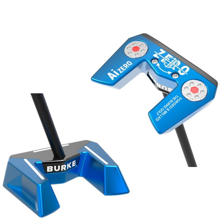 バークゴルフ　ゼロトルクパター 右用 BURKE GOLF バークゴルフ Ai ZERO BULE ゼロトルク パター