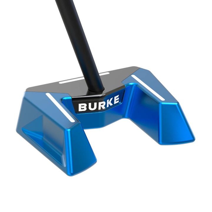 右用 BURKE GOLF バークゴルフ Ai ZERO BLUE ゼロトルク パター ライト