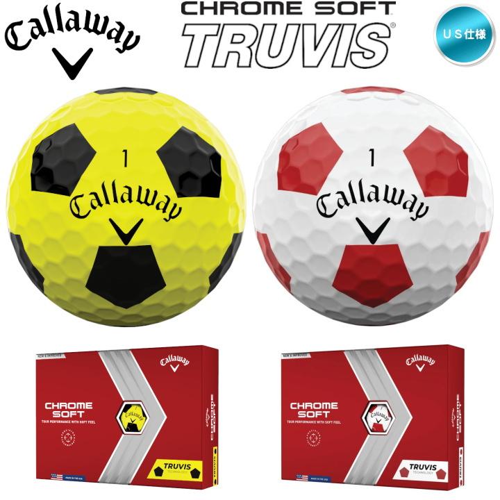 キャロウェイ　クロムソフト　トゥルービス　3ダース　ホワイト　新品　ゴルフボール