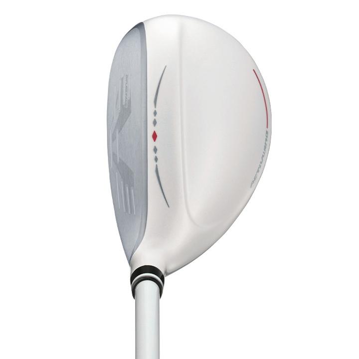右用 2024 レディース ダンロップ XXIO 13 ゼクシオ 13 ユーティリティー UT パールホワイト 日本仕様 ゼクシオ MP1300L カーボンシャフト「あすつく対応」の画像