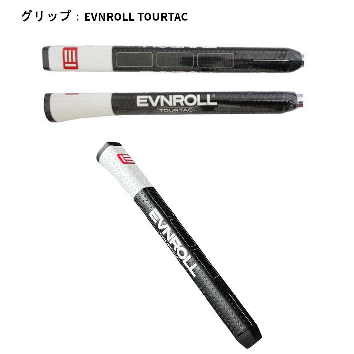 右用 EVNROLL イーブンロール ER2CS（シルバー）パター ミッド