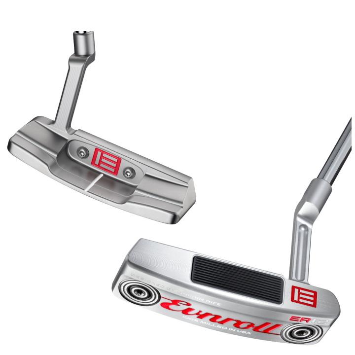 右用 EVNROLL イーブンロール ネオクラシック ER1.2 パター サテン仕上げ ホワイトパターカバー ホワイトグリップ US仕様 34インチ Neo Classic EVNROLL（イーブンロール） 右用 ネオクラシック ER1.2 パター サテン