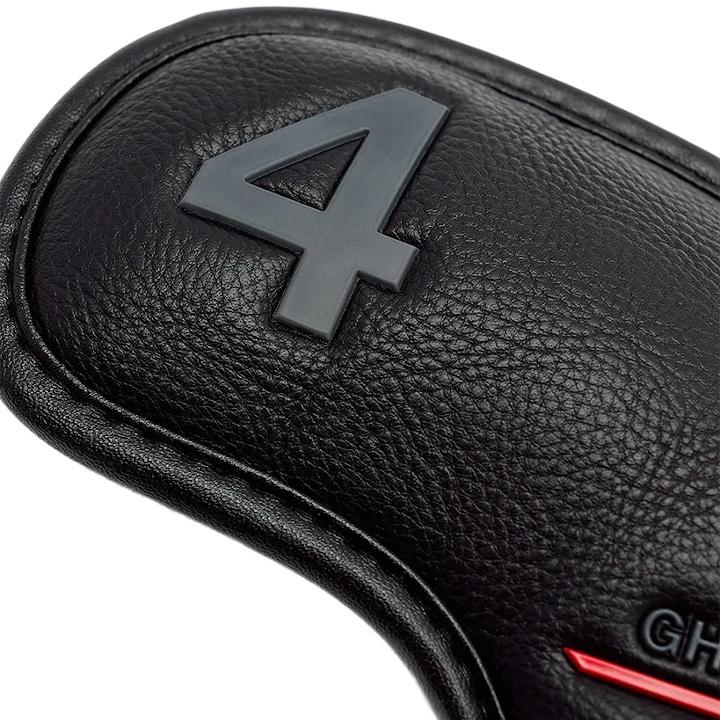「送料無料(北海道・沖縄を除く)」ゴーストゴルフ アイアンカバー(10個セット) US仕様 GHOST GOLF IRON COVER ヘッドカバー「あすつく対応」