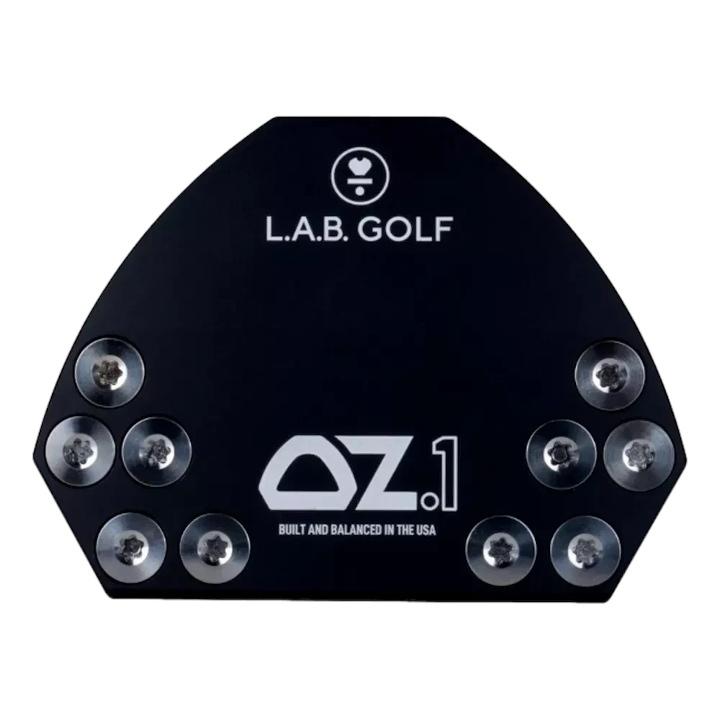 右用 LAB GOLF ラブゴルフ OZ.1 STOCK パター マットブラックプレミアムスチールシャフト US仕様 ストック 34インチ「あすつく対応」の画像