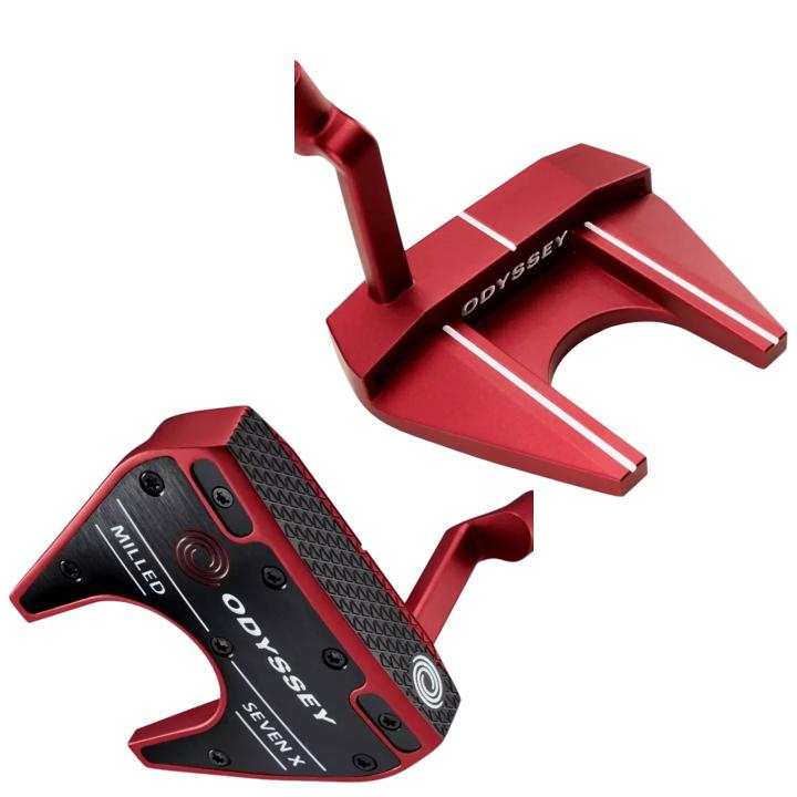 【数量限定品】 Odyssey Red Seven X トゥーロン Buy Odyssey Red Milled Seven X Putter | Golf Discount