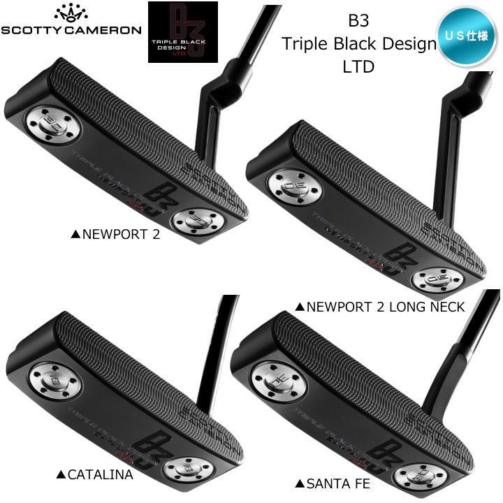 SELECT 2024 限定 スコッティキャメロン B3 Triple Black Design SELECT 2024 限定 スコッティキャメロン B3 Triple Black Design