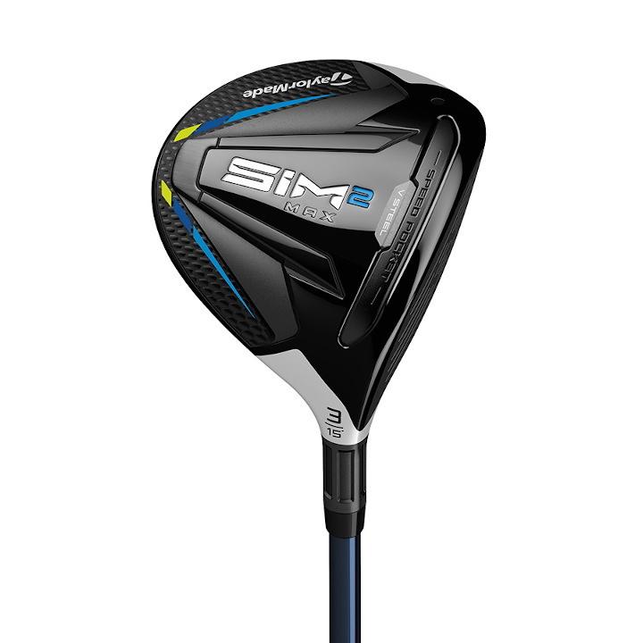 左用 テーラーメイド 2021年 SIM2 MAX フェアウェイウッド FW US仕様 ストックシャフト (Ventus) TaylorMade 21 シム2 マックス レフティー SIM 左用 テーラーメイド 2021年 SIM2 MAX フェアウェイウッド FW US