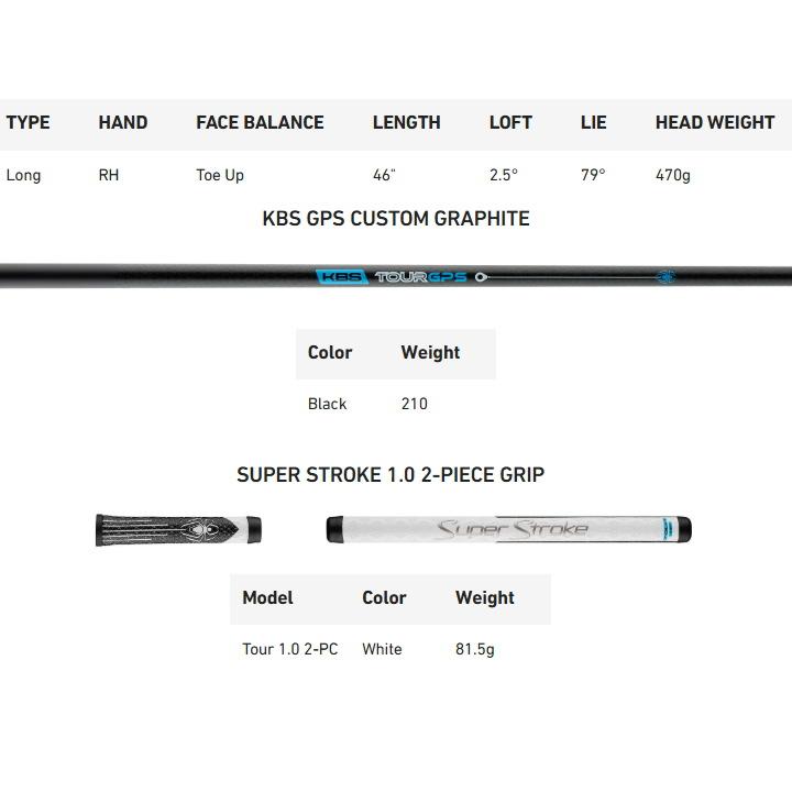 オーダーメイド　左右　5% Spider ZT LONG | Spider ZT LONG | TaylorMade Golf