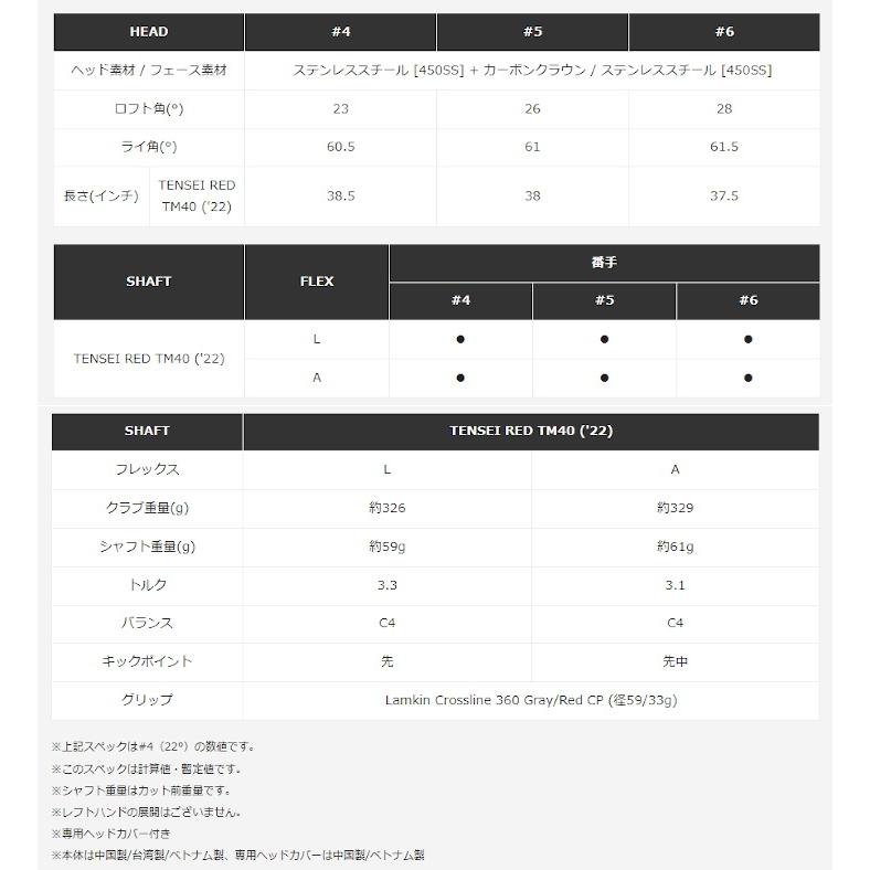 「送料無料(北海道・沖縄を除く)」レディース 右用 テーラーメイド 2022年 STEALTH ステルス レスキュー ユーティリティー UT 日本仕様 TENSEI RED TM40｜fujico｜08