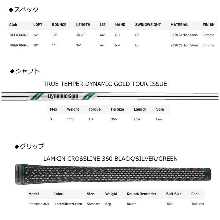 TaylorMade 右用 2024 テーラーメイド MG4 タイガー・ウッズ TaylorMade 右用 2024 テーラーメイド MG4 タイガー・ウッズ