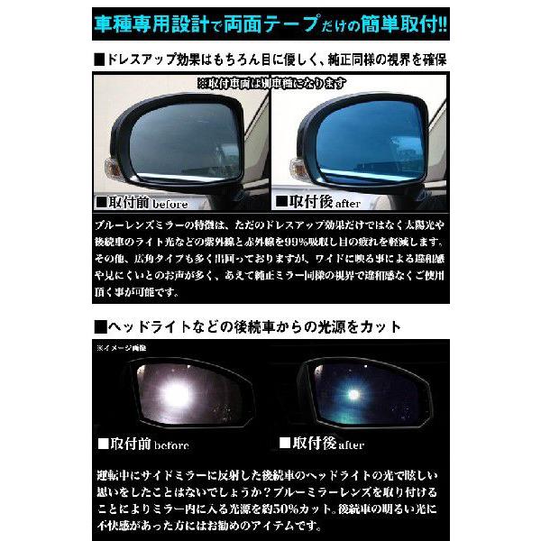 アクア Nhp10 防眩サイドミラー 鏡面ブルーミラーレンズ アンサーフィールド 通販 Paypayモール