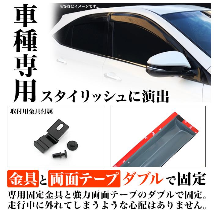オデッセイ RC 系 車種専用 立体加工 スモーク バイザー ドアバイザー