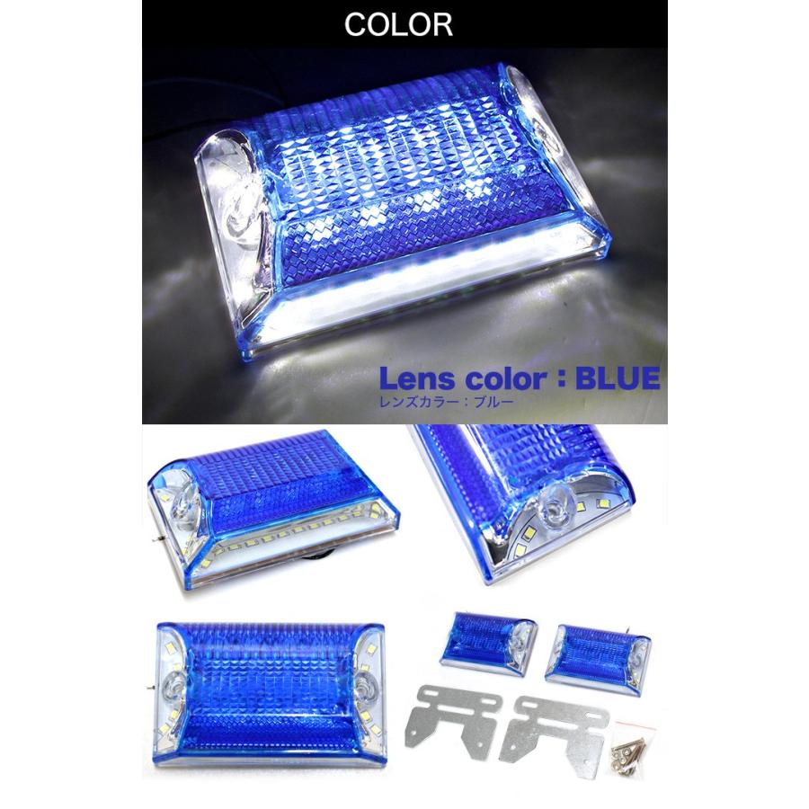 トラック トレーラー ダンプ SMD LED 28発 サイドマーカー トラック 