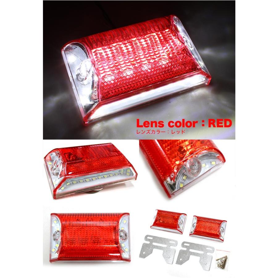 トラック トレーラー ダンプ SMD LED 28発 サイドマーカー トラック