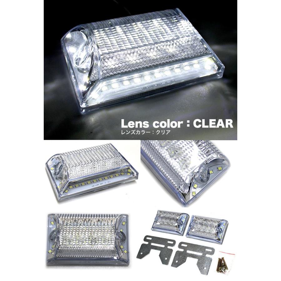 トラック トレーラー ダンプ SMD LED 28発 サイドマーカー トラック