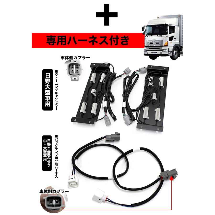 Eマーク取得 グランドプロフィア 日野 ファイバー LED トラックテール