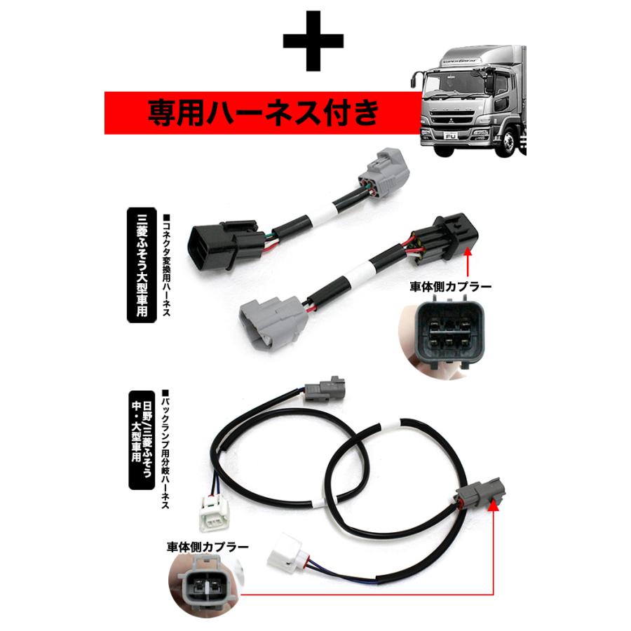 スーパーグレート 三菱 ふそう ファイバー LED トラックテール シーケンシャル 左右セット テールランプ 角型 eマーク認証｜fujicorporation2013｜07