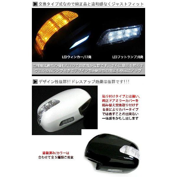 ハイエース/レジアス200 系 ランドクルーザー/プラド120 ドアミラー