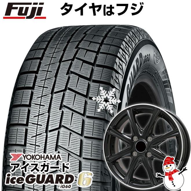 【新品国産4穴100車】 スタッドレスタイヤ ホイール4本セット 165/65R14 ヨコハマ アイスガード シックスIG60 ブランドル ER16B 14インチ｜fujicorporation