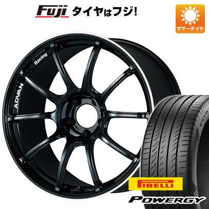 【新品国産車用 5穴114.3車】 夏タイヤ ホイール4本セット 245/45R19 ピレリ パワジー ヨコハマ アドバンレーシング RZII 19インチ