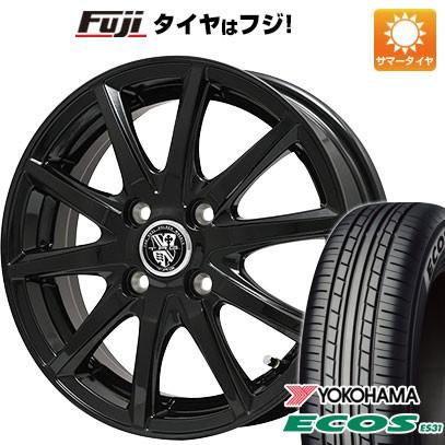 【新品 軽自動車】夏タイヤ ホイール4本セット 165/55R14 ヨコハマ エコス ES31 ビッグウエイ TRG GB10 14インチ｜fujicorporation