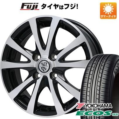 クーポン配布中 【新品 軽自動車】エブリイワゴン 夏タイヤ ホイール4本セット 165/50R15 ヨコハマ エコス ES31 ビッグウエイ TRG バーン XP 15インチ｜fujicorporation