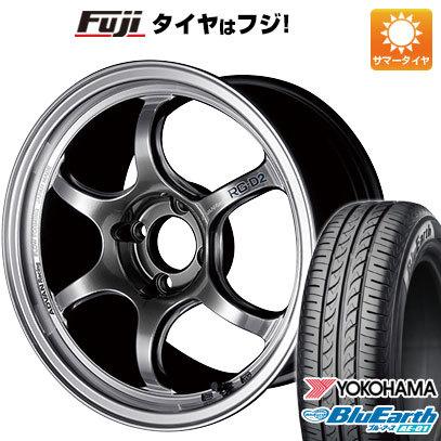 【新品 軽自動車】N-BOX タント ワゴンR 夏タイヤ ホイール4本セット 165/55R15 ヨコハマ ブルーアース AE-01 ヨコハマ アドバンレーシング RG-DII 15インチ｜fujicorporation