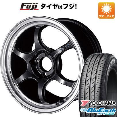 【新品 軽自動車】N-BOX タント ワゴンR 夏タイヤ ホイール4本セット 165/55R15 ヨコハマ ブルーアース AE-01 ヨコハマ アドバンレーシング RG-DII 15インチ｜fujicorporation