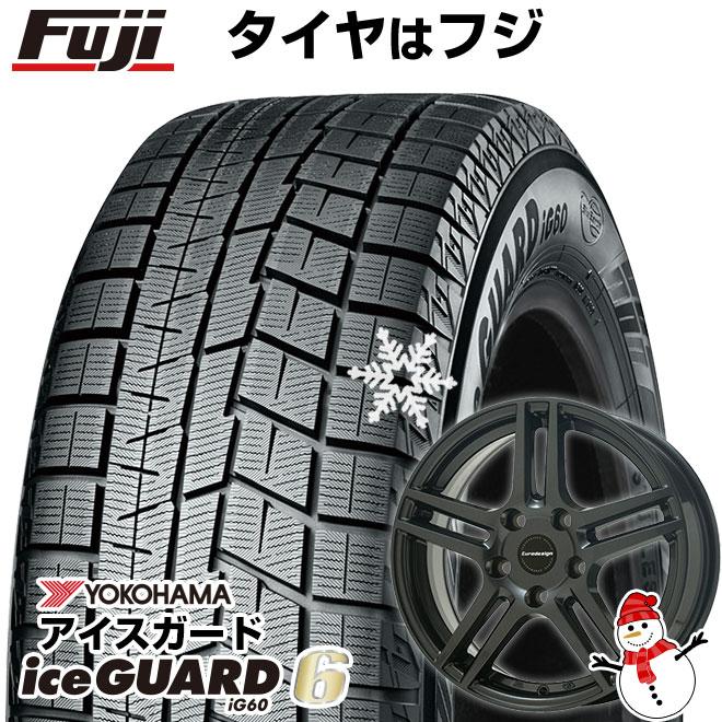 【新品】輸入車用 BMW 2シリーズ（F45/F46） スタッドレスタイヤ ホイール4本セット 205/60R16 ヨコハマ アイスガード6 ユーロデザイン アイガー 16インチ｜fujicorporation