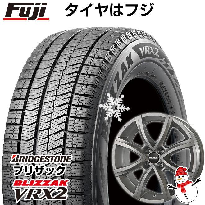 【新品】輸入車用 プジョー208 2012-20 スタッドレスタイヤ ホイール4本セット 185/65R15 ブリヂストン ブリザック VRX2 MAK アンチバス 15インチ｜fujicorporation