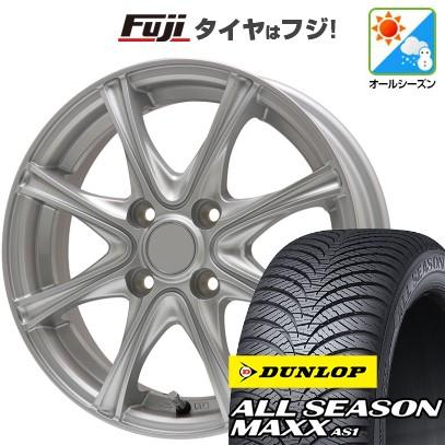 【新品 軽自動車】オールシーズンタイヤ ホイール4本セット 145/80R13 ダンロップ ALL SEASON MAXX AS1 ブランドル ER16 13インチ｜fujicorporation