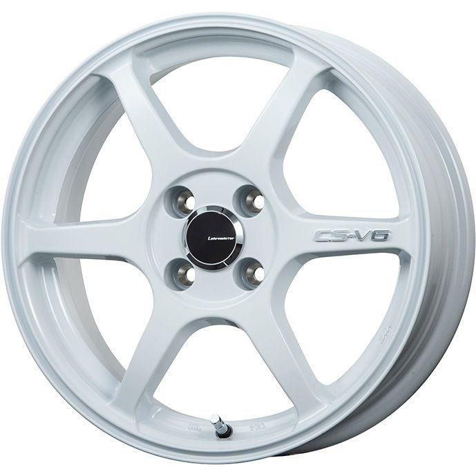 【新品 軽自動車】エブリイワゴン 夏タイヤ ホイール4本セット 165/50R15 ヨコハマ エコス ES31 レアマイスター CS-V6(ホワイト) 15インチ｜fujicorporation