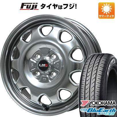 【新品 軽自動車】N-BOX タント ワゴンR 夏タイヤ ホイール4本セット 165/55R15 ヨコハマ ブルーアース AE-01 レアマイスター LMG OFF-STYLE 15インチ｜fujicorporation